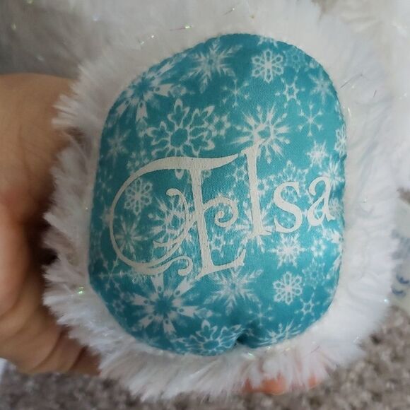 BUILD A Bear Frozen Elsa with wig and functioning heart beat - Picture 4 of 7